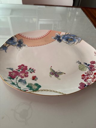 Piatto Wedgwood Butterfly Bloom Porcellana