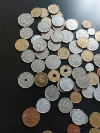 Lote de monedas de colección