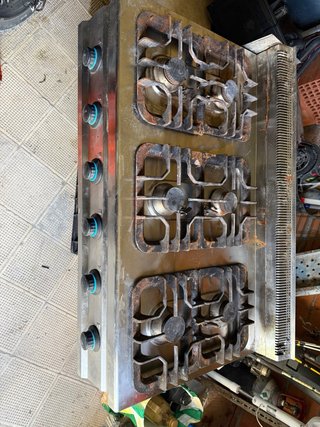 Cocina Industrial Gas 6 Fuegos Belinox