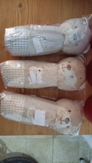 Sonajero Oso Peluche Suave