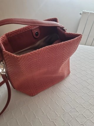 Bolso Adolfo Dominguez coral Mujer