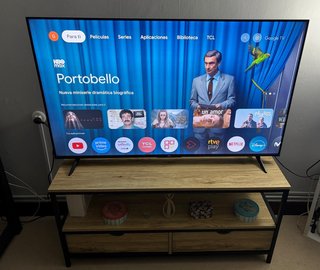 OFERTA SMART TV TCL 55" + MUEBLE TELEVISOR