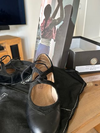 Zapatos Flamenco Begoña Cervera Negros
