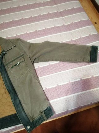 Casaco Diesel M Verde Oliva e Azul