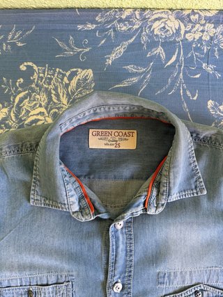 Camisa vaquera Green Coast Talla S