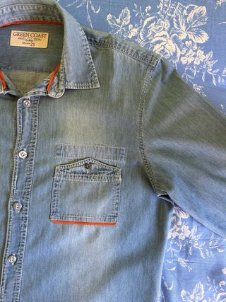 Camisa vaquera Green Coast Talla S