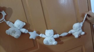 Colgador peluches carrito/cuna