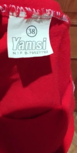 Pantalón acampanado Yasmi Mujer Talla M