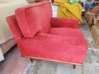 Sofá 3 plazas y 2 sillones rojo