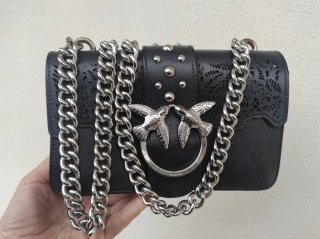 Borse vera pelle pochette Pinko