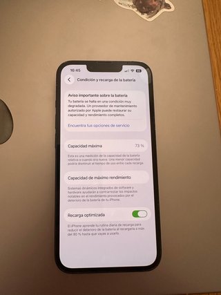 iPhone 13 128GB- buen estado- batería 73%