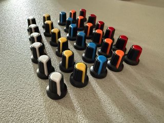 fader cap colorati wh148 – set 30 pezzi nuovo