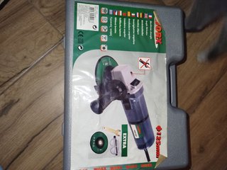 Amoladora WORX 125mm con maletín