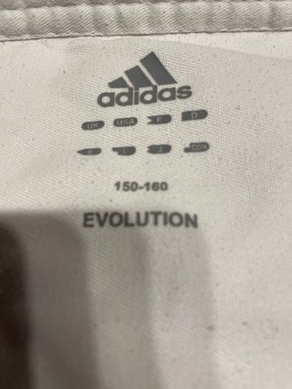 Kimono Adidas Niño Blanco