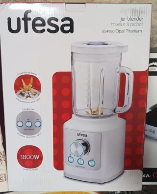 Jarras Batidora Cristal Ufesa (3 Unidades)