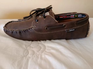 Zapatos Náuticos Tellman Marrón T.43 Sin Usar