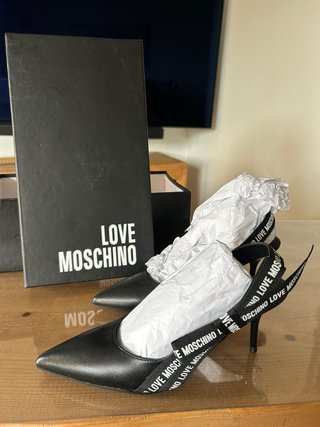 Zapatos Love Moschino Negros Talla 37