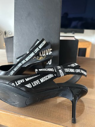Zapatos Love Moschino Negros Talla 37