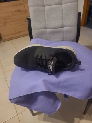 Zapatillas Skechers Memory Foam Hombre Negras