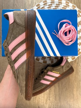 Adidas Handball Spezial Marrón y Rosa Talla 38