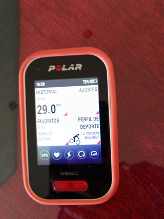 Polar V650 GPS con accesorios