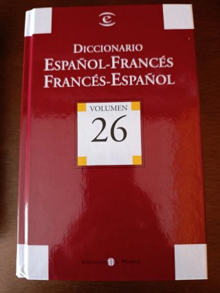Diccionario español francés, francés español