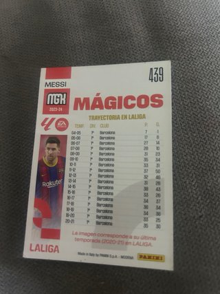 Lote de cromos de fútbol Messi y Yamal
