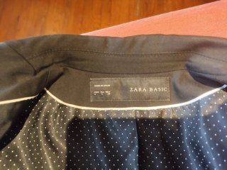 Blazer negro Zara mujer talla L