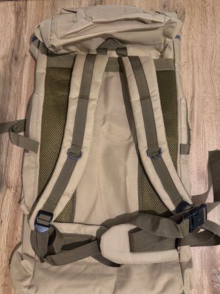 Mochila Táctica Militar Grande Beige 80L