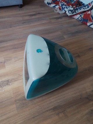 Ordenador Apple iMac Transparente y Verde