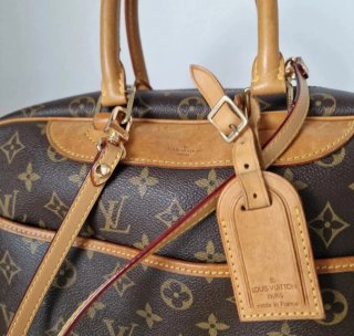 Bolso Louis Vuitton Monogram Marrón y Beige