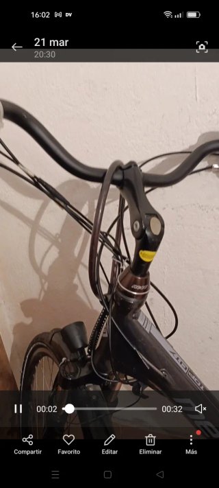 Bicicleta eléctrica Megamo avería cable