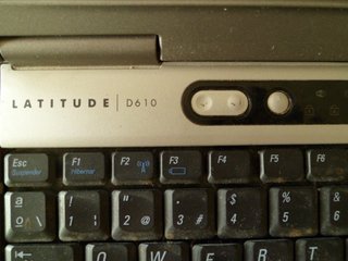 Portátil Dell Latitude D610