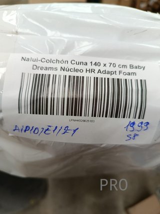 Colchón Cuna - 140 x 70 cm - Nalui