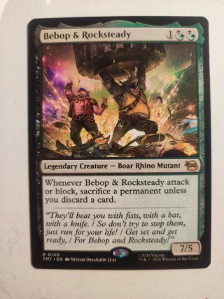 Carta Magic Bebop & Rocksteady