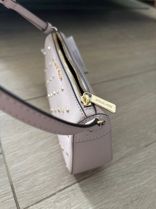 Bolso Michael Kors Rosa con Tachuelas Doradas