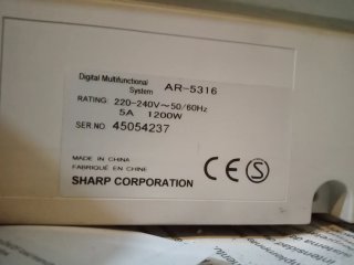 Fotocopiadora Sharp AR-5316