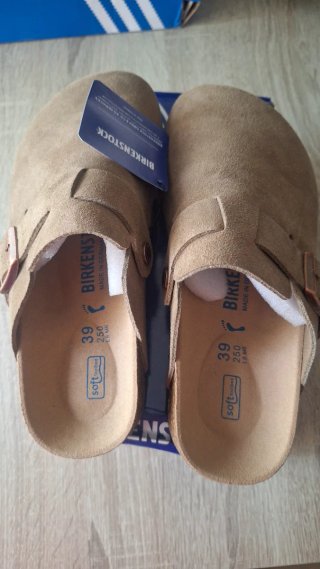 Sandalias Birkenstock Beige/Marrón Talla 39