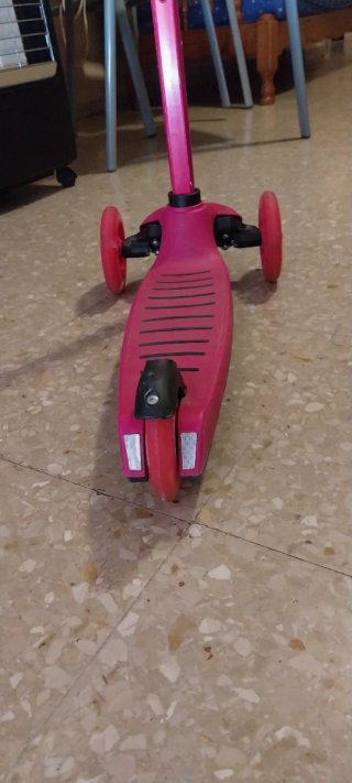 Patinete infantil 3 ruedas rosa