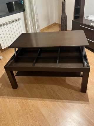 Mesa de centro salón madera