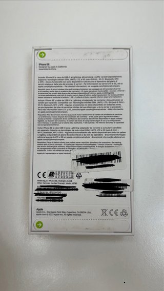 iPhone SE (3ª gen) Nero