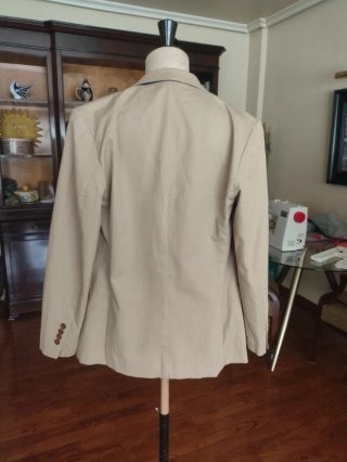 Chaqueta blazer Purificación García beige Talla M