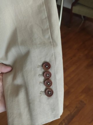 Chaqueta blazer Purificación García beige Talla M