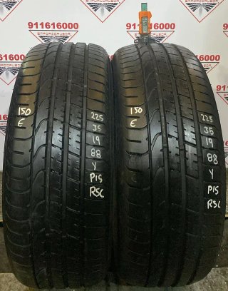 225 35 19 Y PIRELLI RUEDA AL 90% DE VIDA UTIL
