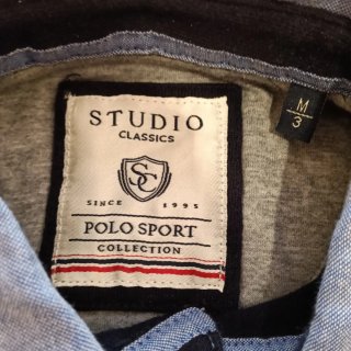 Polo manga larga hombre.Talla M.Studio Classics