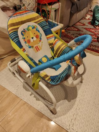 Hamaca para bebé con música y vibración