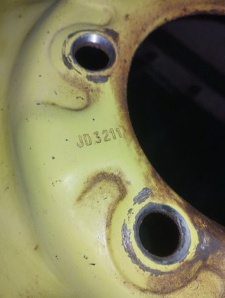 Ruedas delanteras John Deere