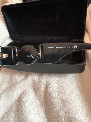 Gafas de sol Versace Negras y Plateadas