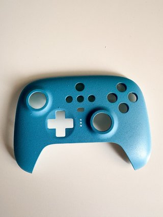 Mando 8bitDo pintado a mano Sonic y Knuckles