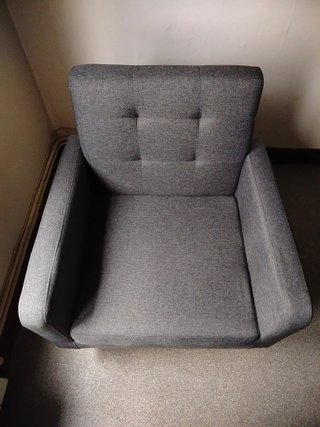BUTACA DISEÑO GRIS MUY COMODO